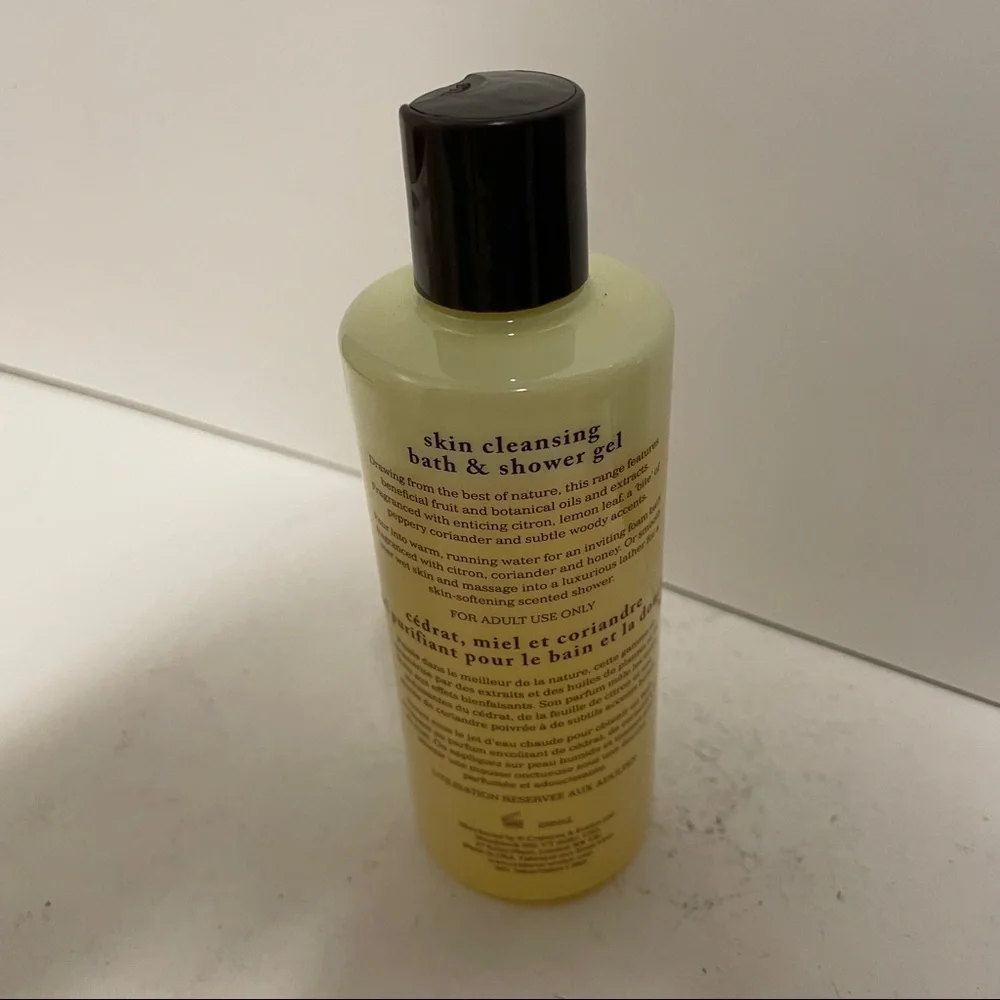 Crabtree Evelyn Citron Honey & Coriander Skin Cleansing Bath Shower Gel